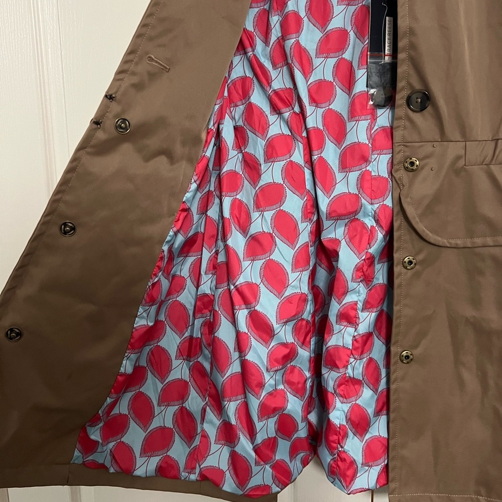 NWT Anthropologie Plenty by Tracy Reese Corin Trench Coat - Picture 7 of 10